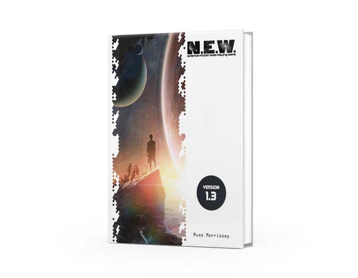 N.e.w. the Science Fiction Roleplaying Game box view