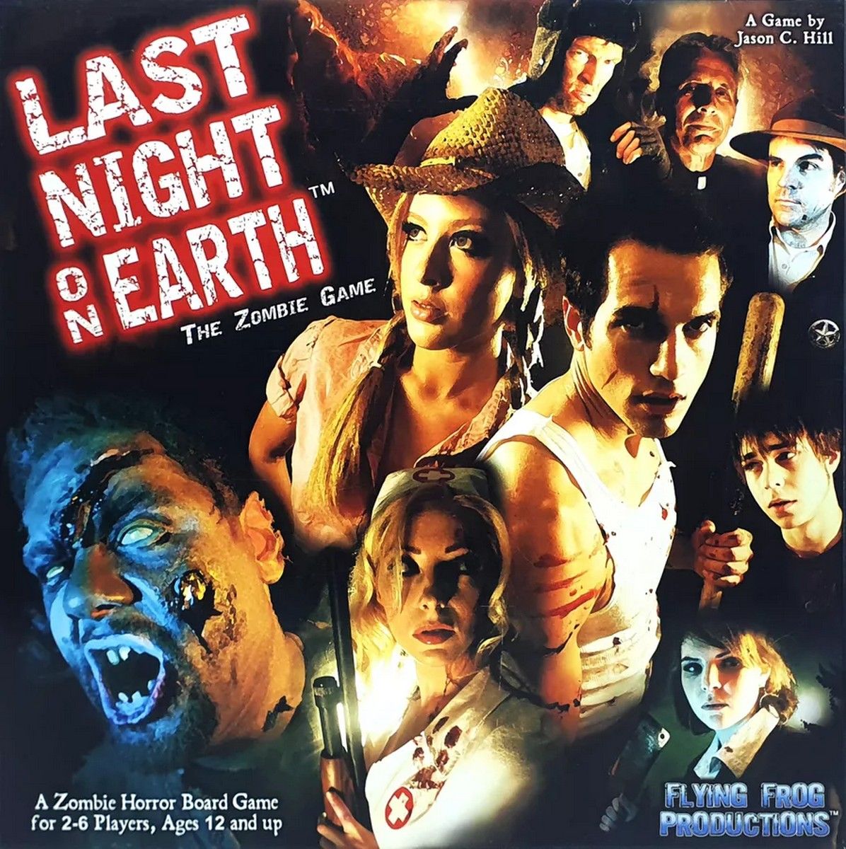 Last Night On Earth: the Zombie Game box view
