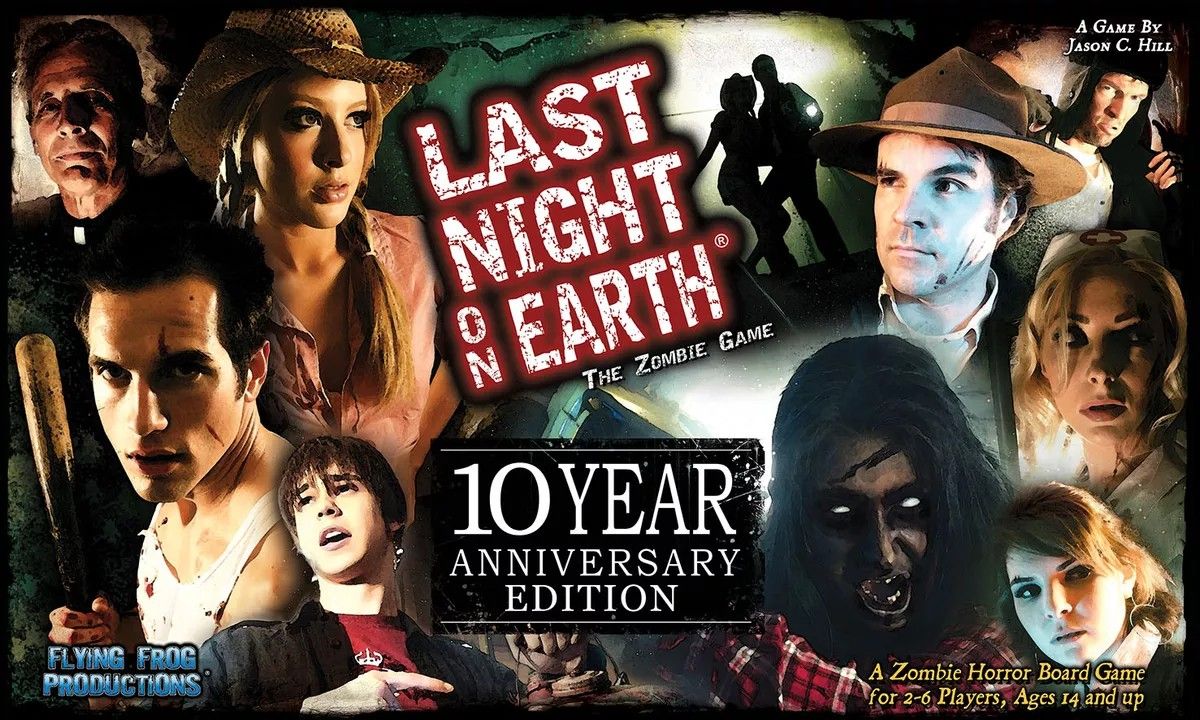 Last Night On Earth: the Zombie Game - 10th Anniversary Edition box view