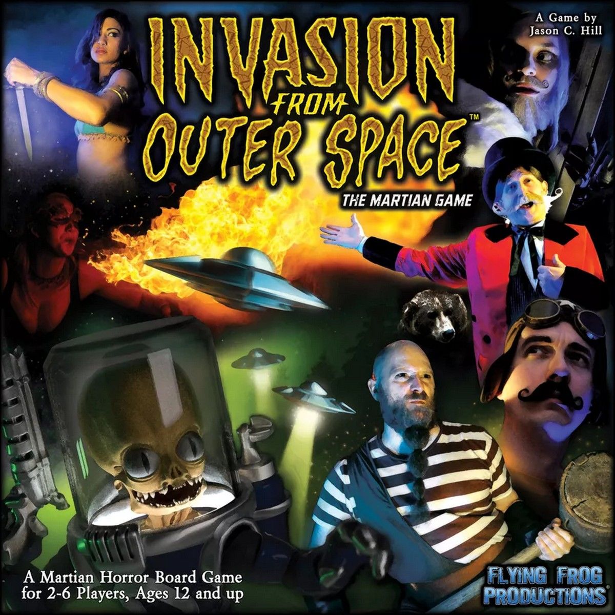 Invasion From Outer Space: the Martian Game box view