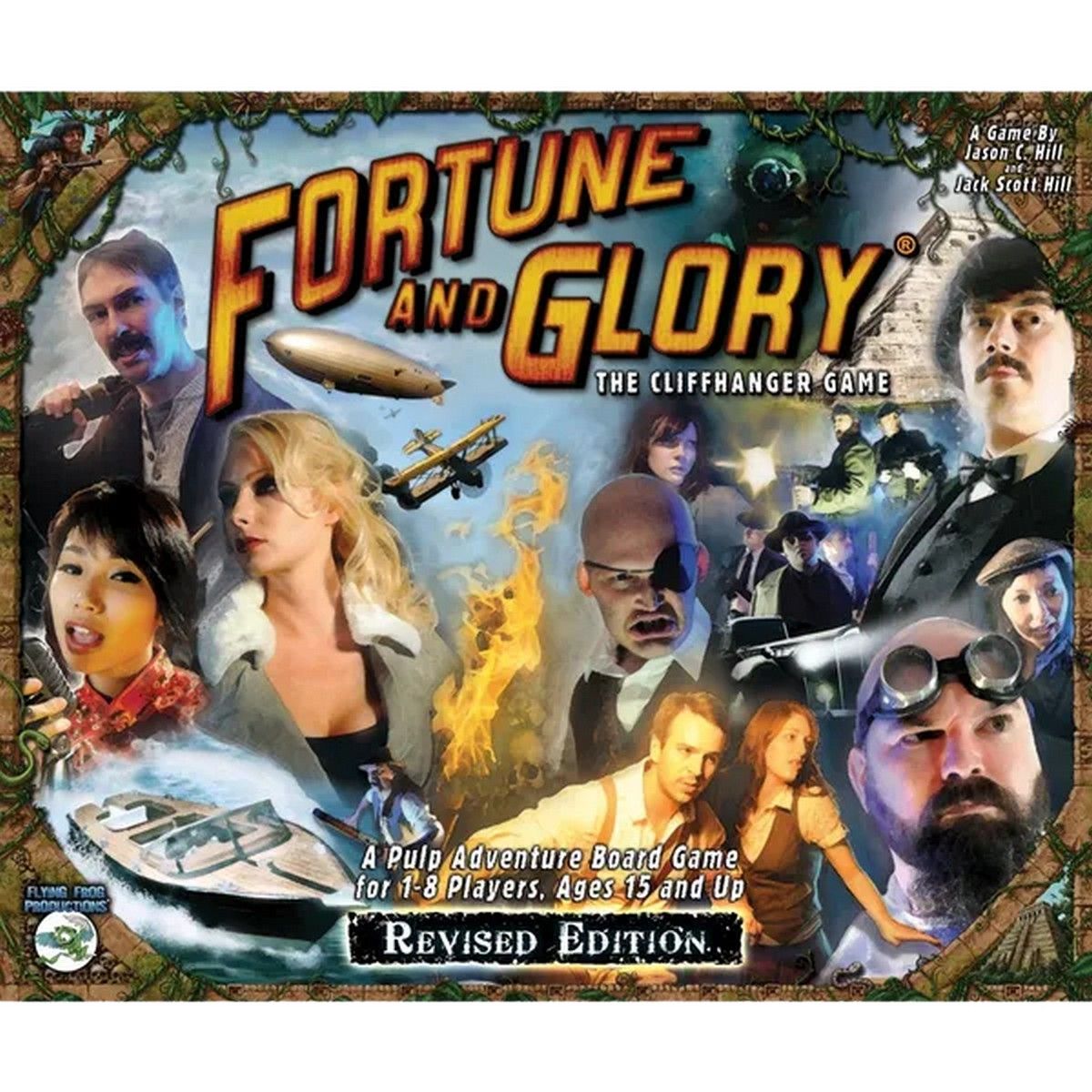 Fortune and Glory: the Cliffhanger Game - Revised Edition box view