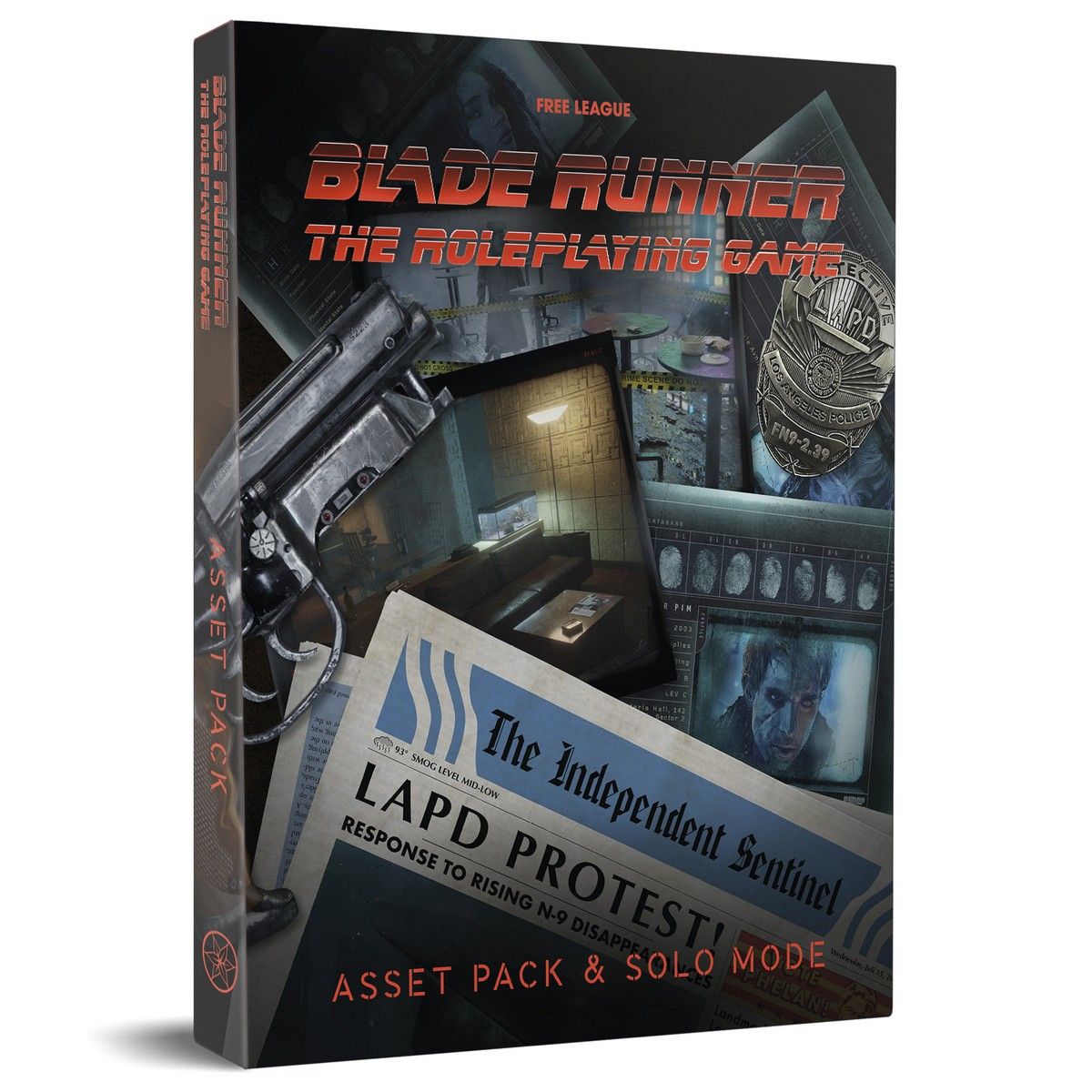 Blade Runner Rpg: Asset Pack & Solo Mode box view