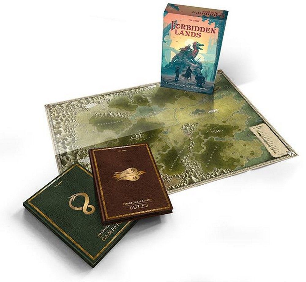 Forbidden Lands Rpg Boxed Set box view