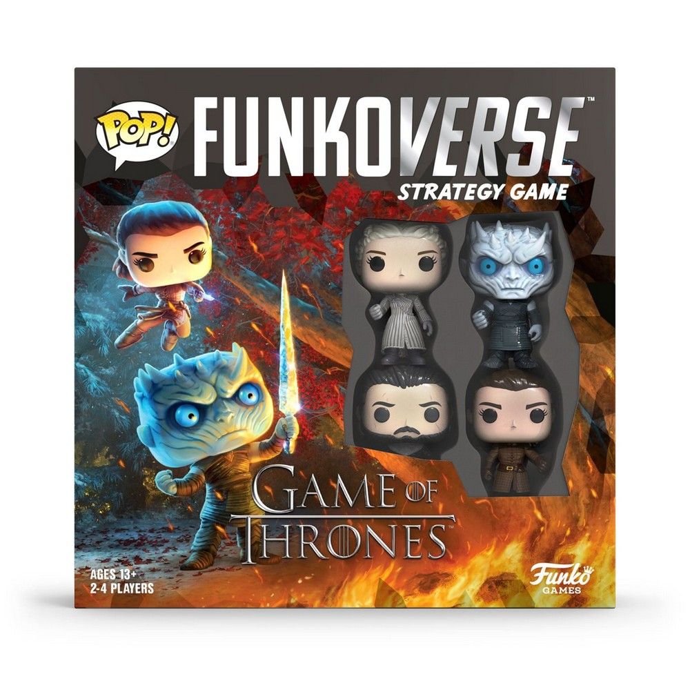 Game of Thrones - 100 - Base Set 4-pack Pop! Funkoverse box view