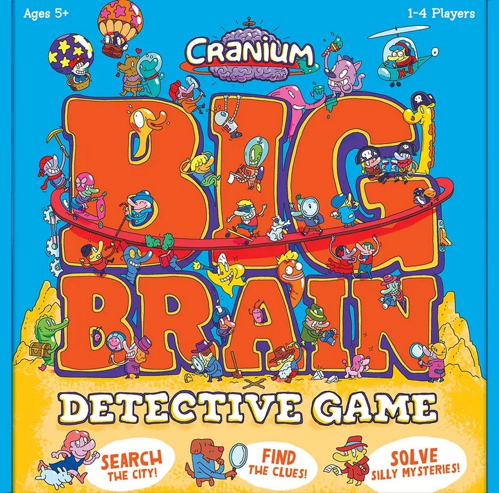 Cranium Big Brain Detective Game box view