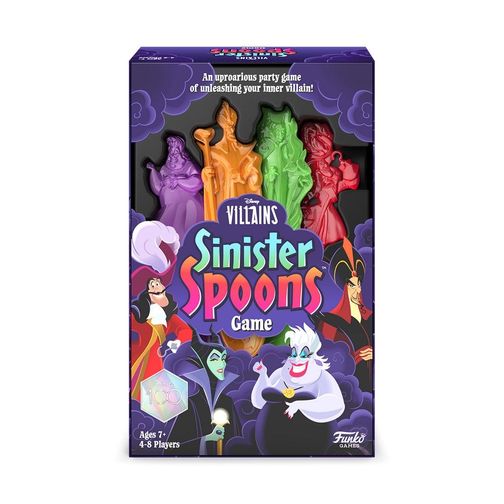 Disney Villains: Sinister Spoons Game box view