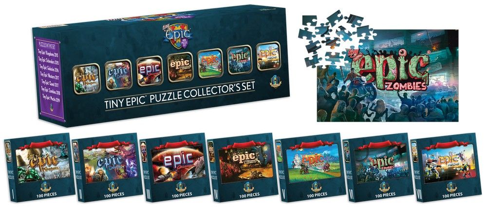 Tiny Epic Puzzle Collection Series 1 box view