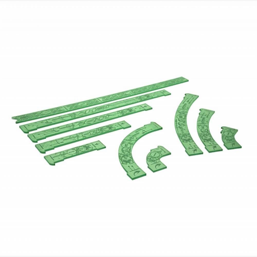 Green Runic War Plastic Templates - Kraken Wargames box view