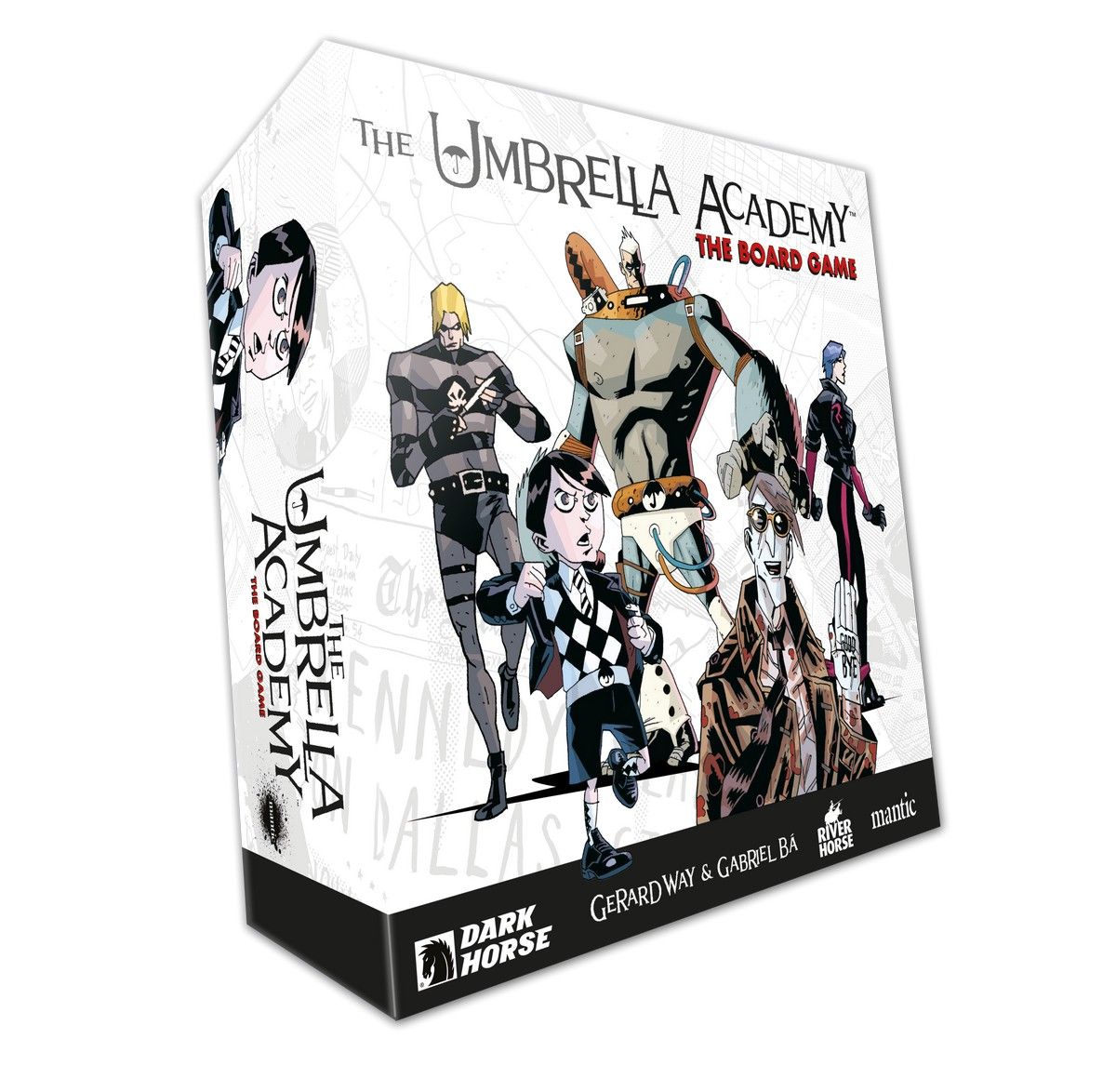The Umbrella Academy: the Board Game box view