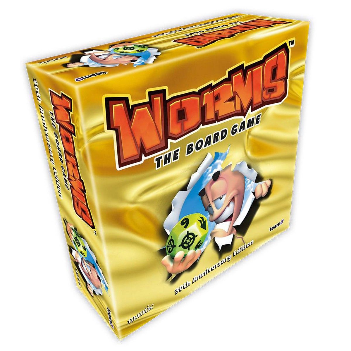 Worms: the Board Game - the 30th Anniversary Edition box view