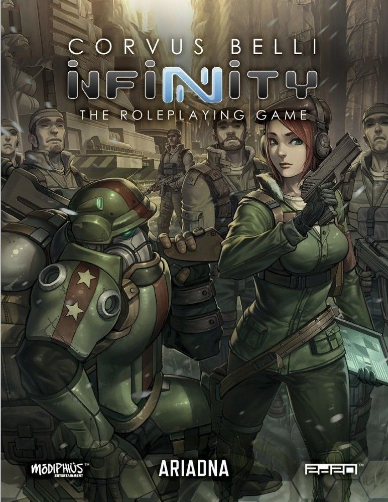 Infinity Rpg: Ariadna Sourcebook box view