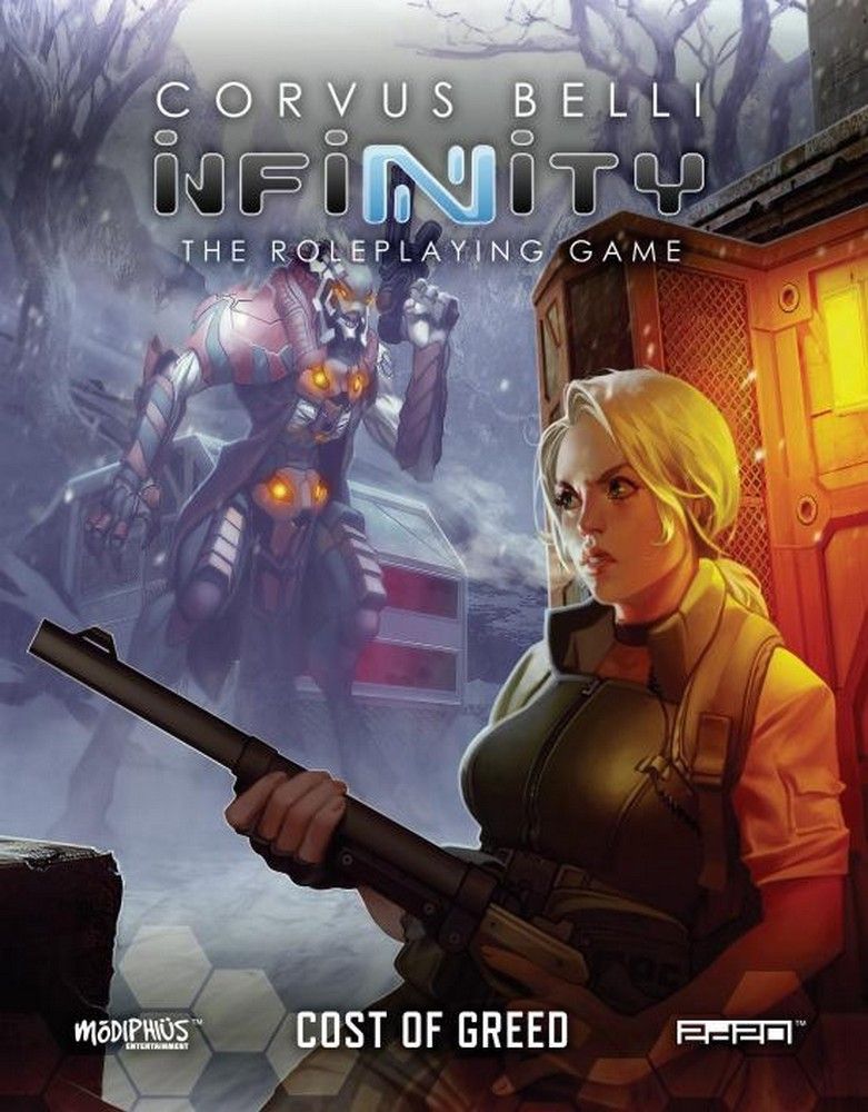 Infinity Rpg: the Cost of Greed box view