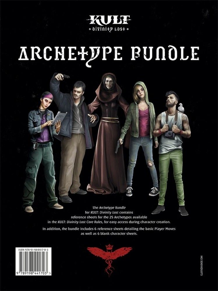 Kult, Divinity Lost Rpg: Archetype Bundle box view