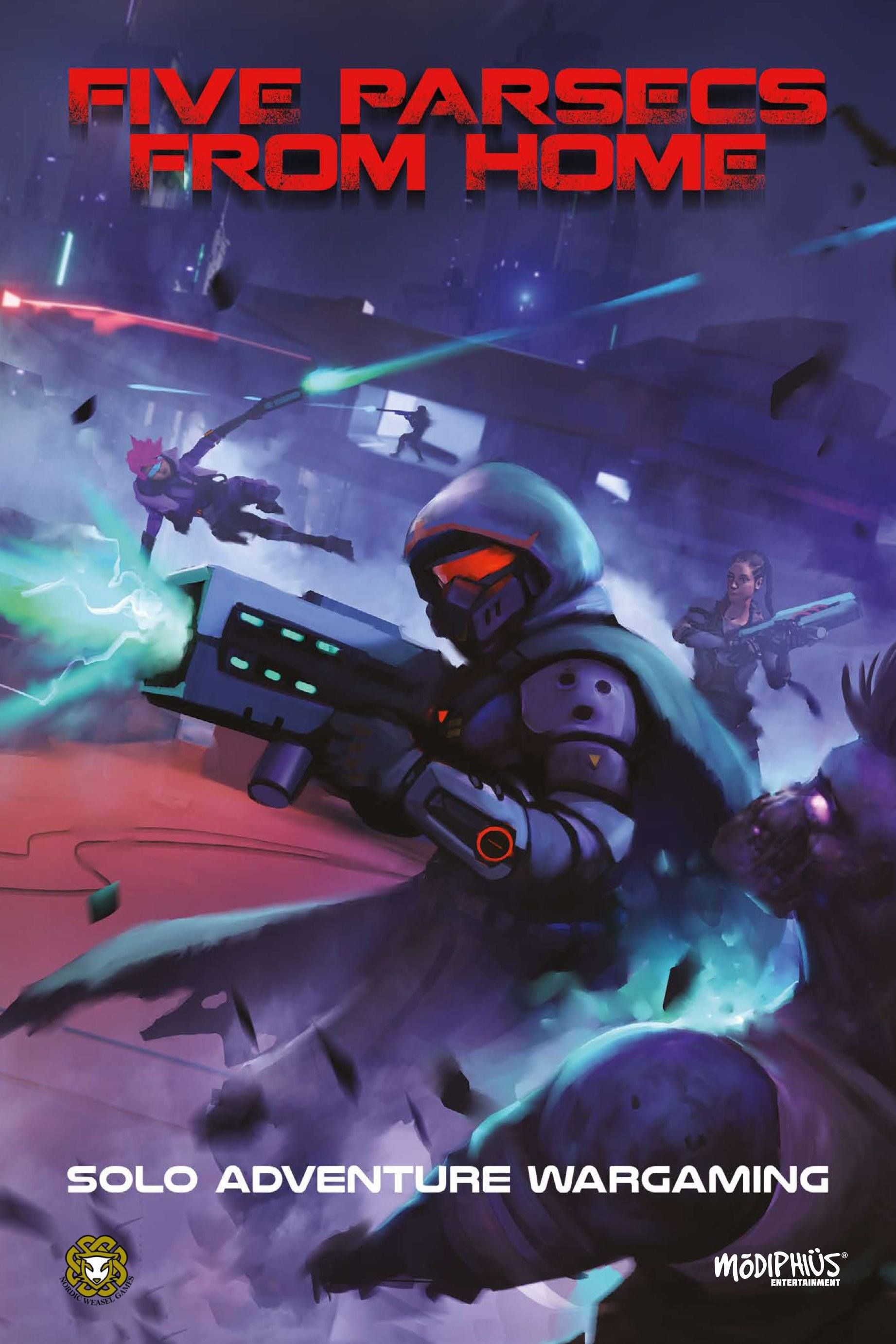 Five Parsecs From Home - Solo Adventure Wargame box view