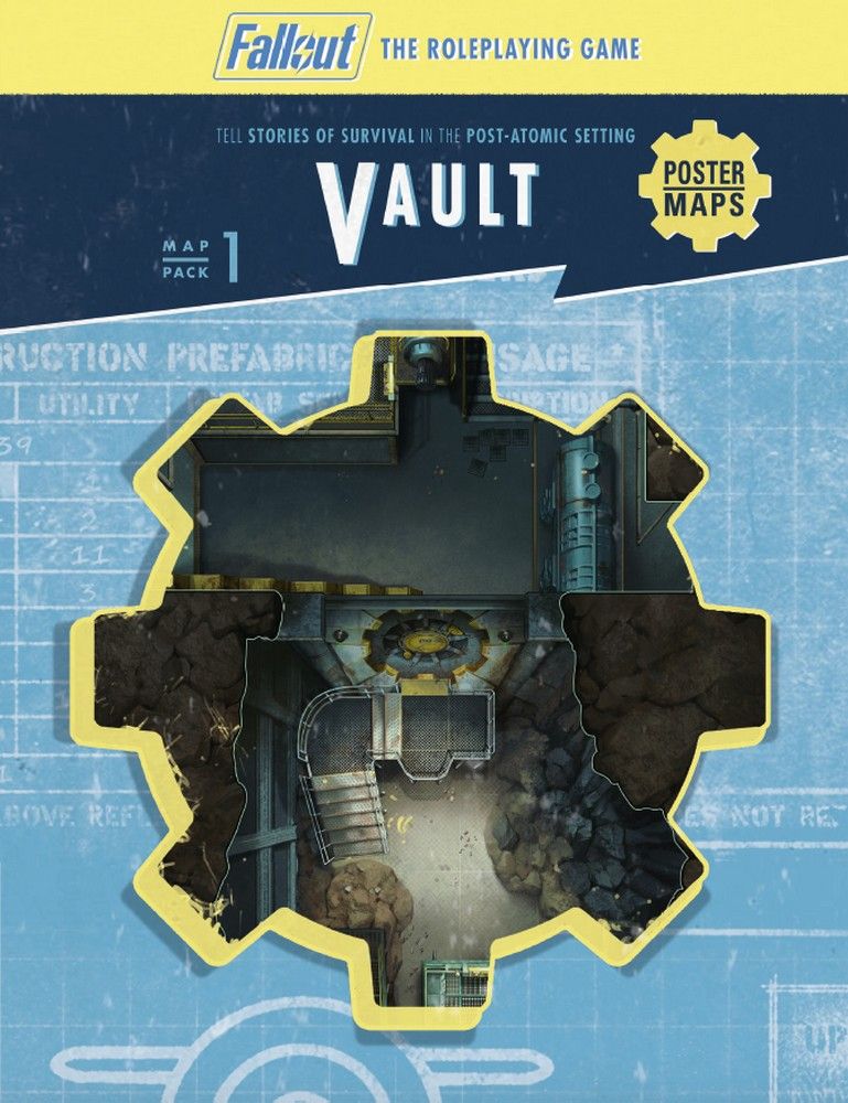 Fallout: the Roleplaying Game - Map Pack 1: Vault box view