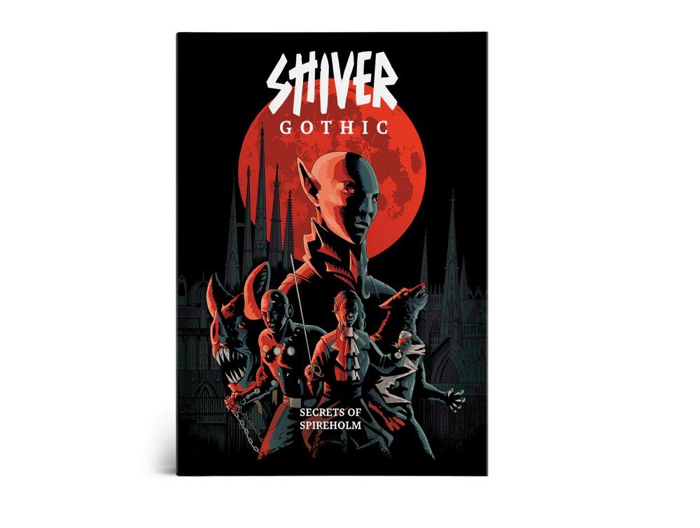Shiver Rpg: Gothic Secrets of Spireholm box view