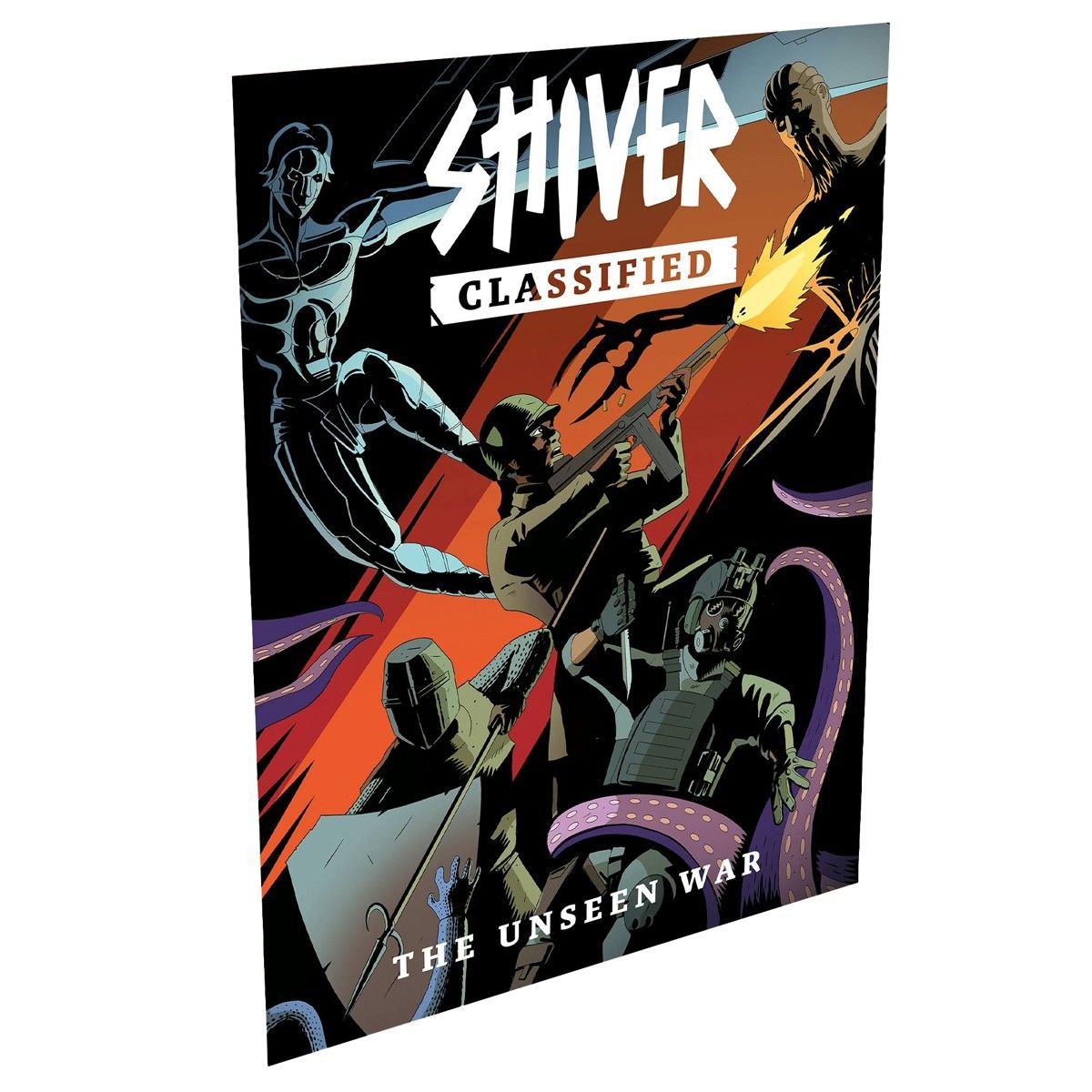 Shiver Rpg: Classified - Unseen War box view